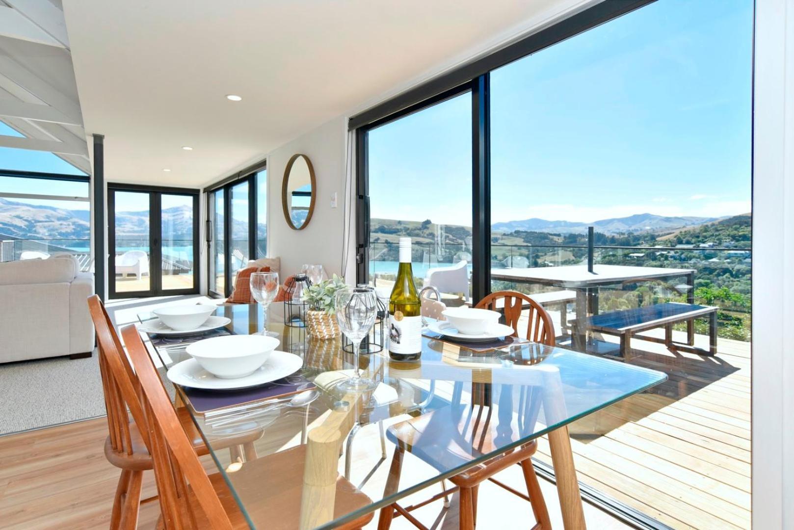 Akaroa Harbour View - Christchurch Holiday Homes Exteriör bild
