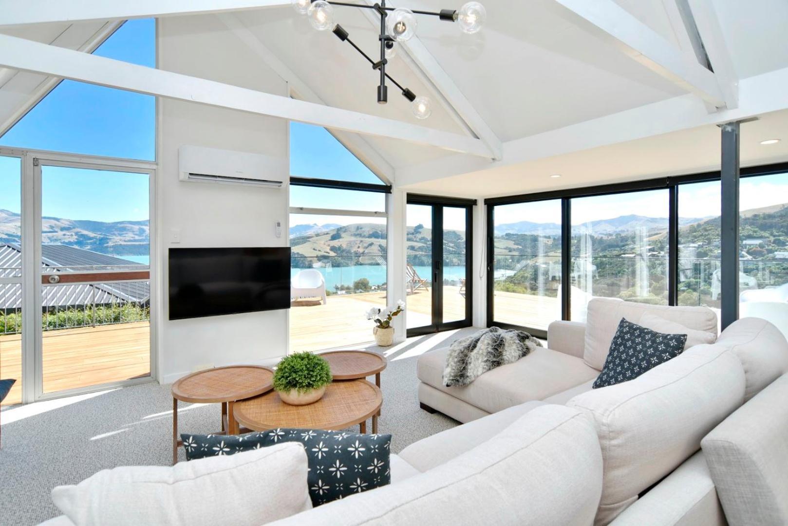 Akaroa Harbour View - Christchurch Holiday Homes Exteriör bild
